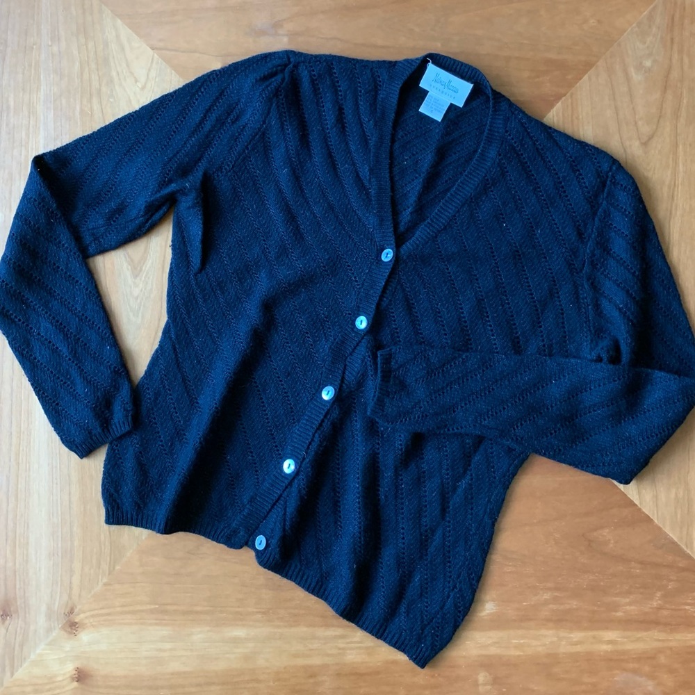 Vintage Neiman Marcus silk/cashmere sweater - Picture 2 of 4